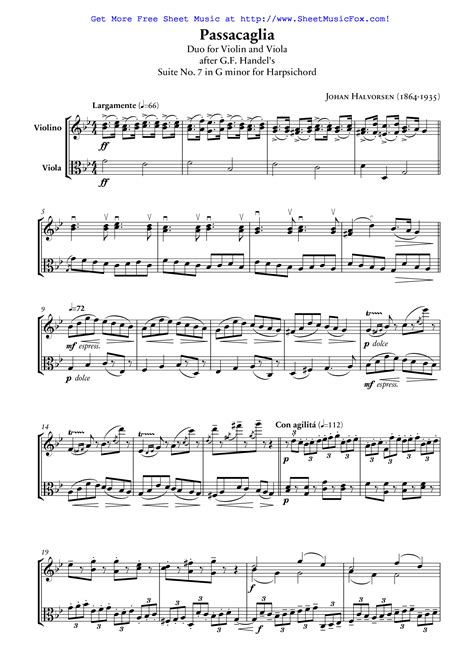 Passacaglia (Piano / Viola)